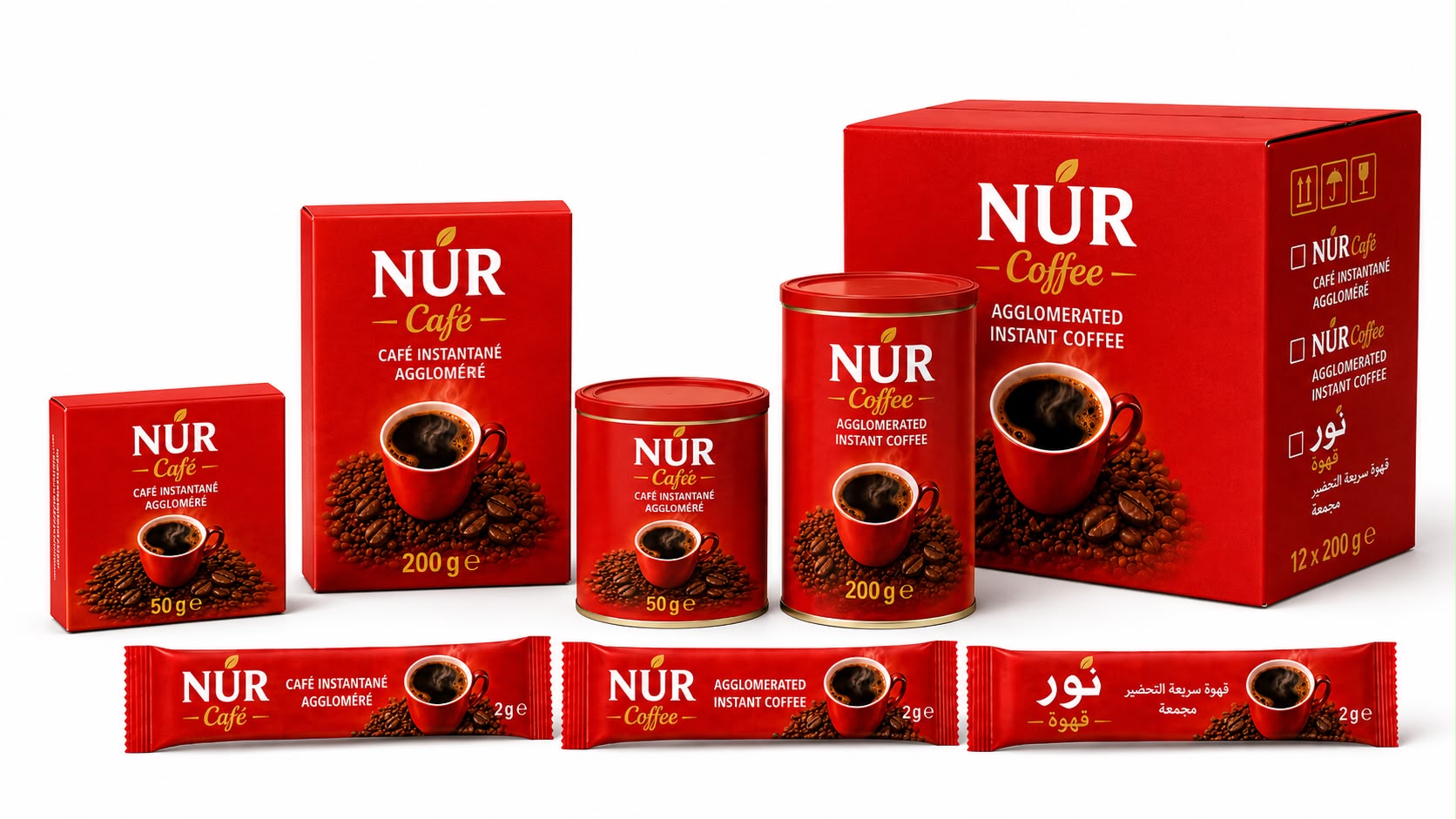 NUR Café — Agglomerated Instant Coffee