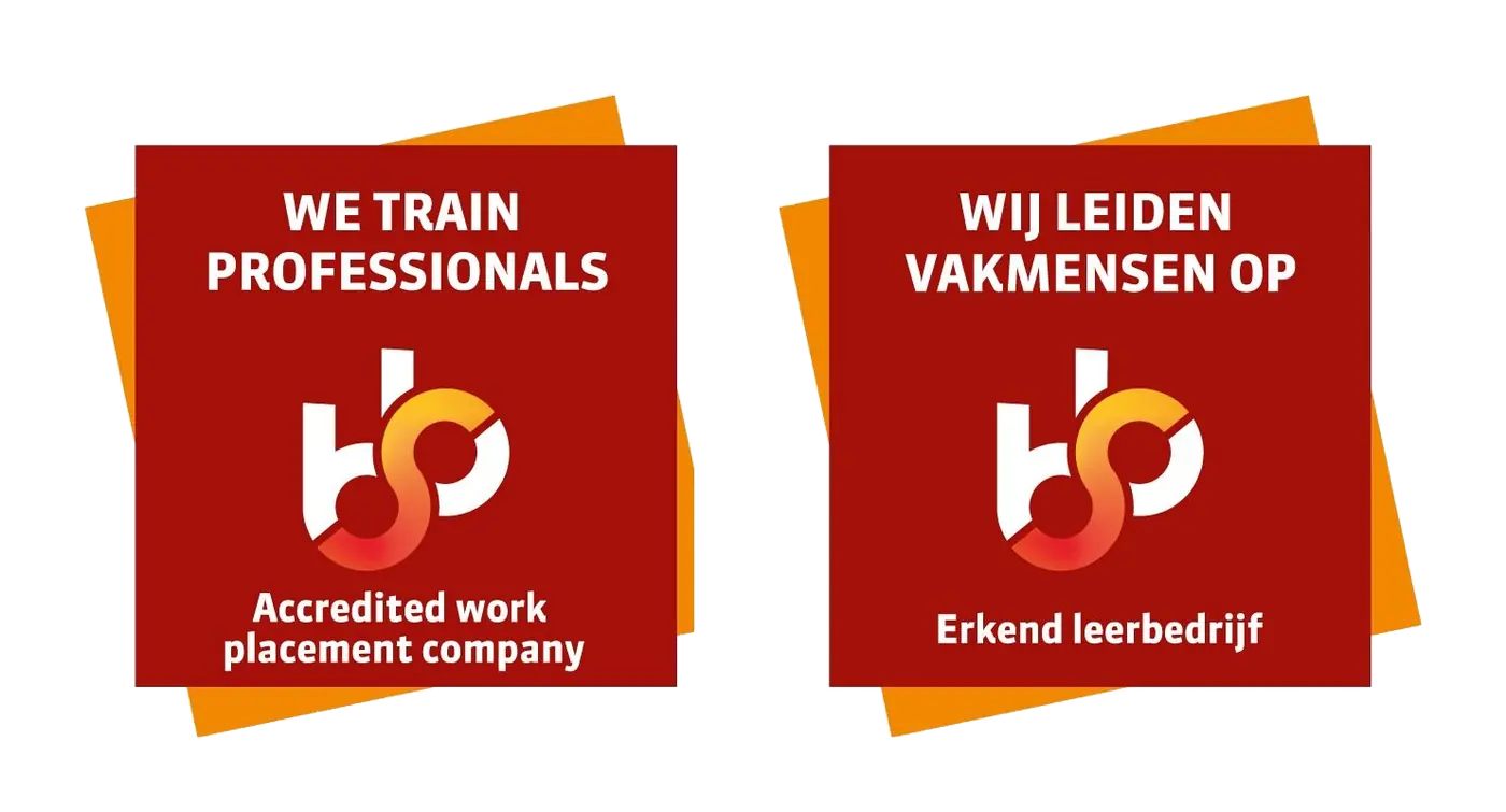SBB accredited work placement company — erkend leerbedrijf